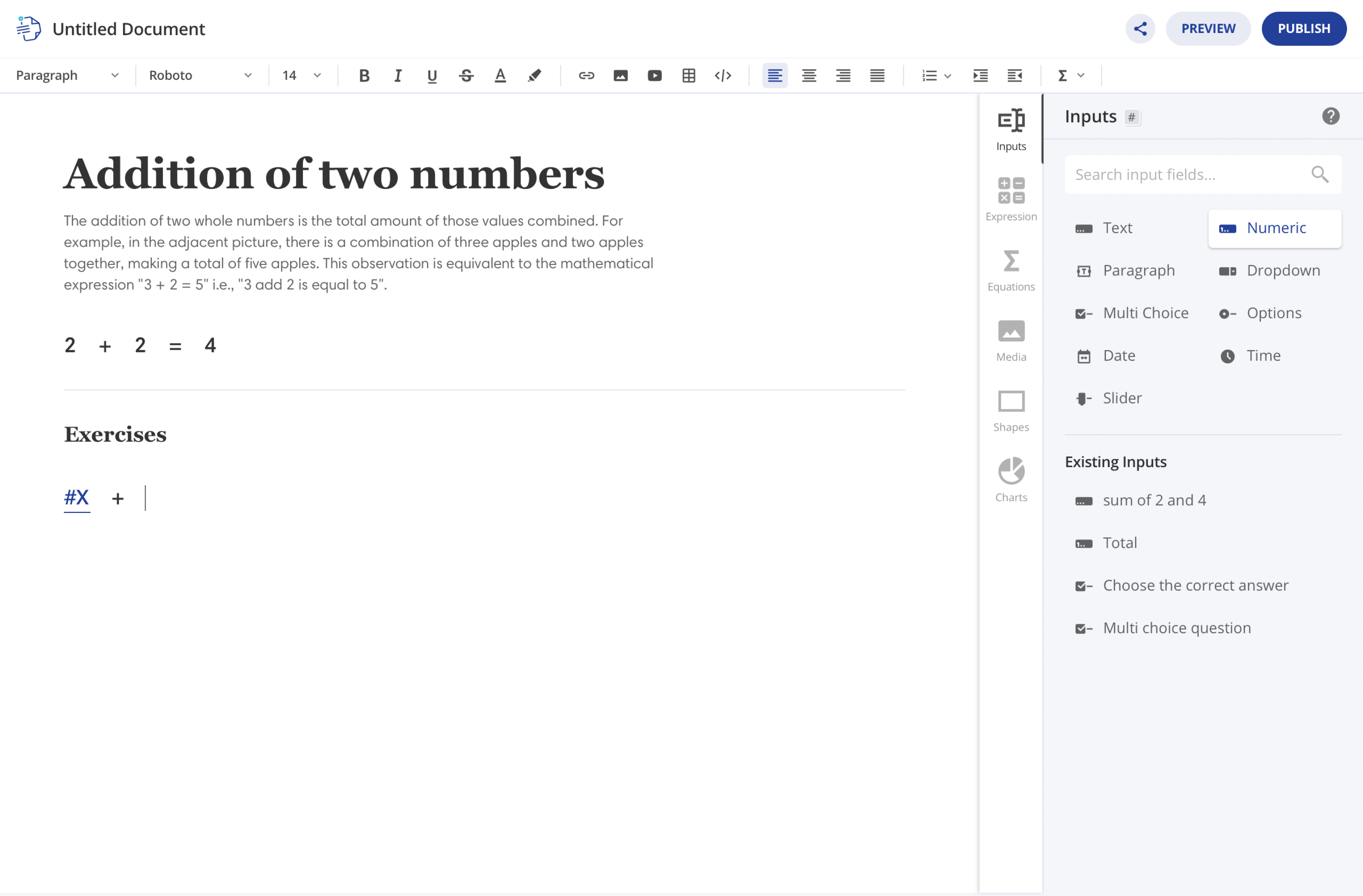 UX screen 1
